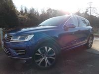 Used VW Touareg R-line 262 HP (192 kW) 2015 Blue SUV