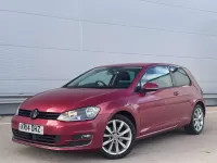 Used VW Golf VII GT 138 HP (101 kW) 2014 Red Hatchback