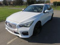 Used Infiniti Q50 Sport Tech 2015 White Sedan
