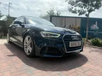Used Audi A3 S-Line 190 HP (139 kW) 2017 Blue Hatchback