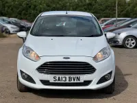 Used Ford Fiesta Zetec 2013 White Hatchback