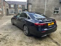 Begagnad Mercedes E200 AMG Line Premium 200 HK (147 kW) 2023 Blå Sedan
