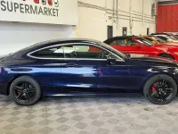 Used Mercedes C220 AMG Line Premium 194 HP (142 kW) 2018 Blue Coupe