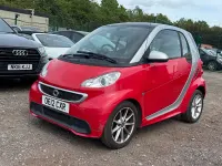 Used Smart ForTwo Coupé Passion 71 HP (52 kW) 2012 Red Coupe
