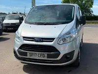 Used Ford Tourneo Custom Zetec 130 HP (95 kW) 2017 Silver Van