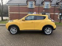 Used Nissan Juke N-Connecta 110 HP (80 kW) 2017 Yellow SUV