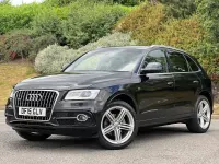 Used Audi Q5 S-line plus 190 HP (139 kW) 2015 Black SUV