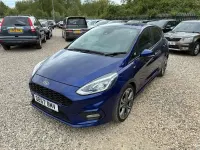 Used Ford Fiesta ST-Line 140 HP (102 kW) 2017 Blue Hatchback