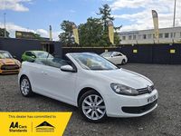 Used VW Golf Cabriolet SE 150 HP (110 kW) 2015 White Cabriolet