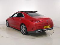 Used Mercedes CLA180 AMG Line Premium Plus 136 HP (100 kW) 2022 Red Sedan