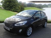 Used Ford Fiesta Titanium 100 HP (73 kW) 2018 Black Hatchback