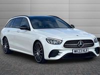 Used Mercedes E200 AMG line 200 HP (147 kW) 2023 Diamond white Estate