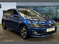 Used VW Polo Match 95 HP (69 kW) 2021 Reef blue metallic  Hatchback