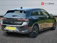Used Vauxhall Astra GS Line 130 HP (95 kW) 2022 Black Hatchback