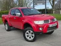 Second-hand Mitsubishi L200 176 CP (129 kW) 2011 Roșu Pickup