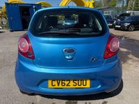 Used Ford Ka 69 HP (50 kW) 2012 Blue Hatchback