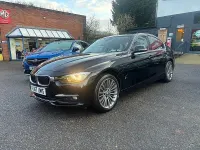 Used BMW 330e Luxury Line 2017 Jet black Sedan