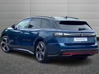 New VW ID.7 GTX 250 kW (340 HP) 2026 Aquamarine blue with black roof Estate