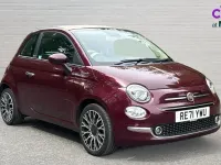 Used Fiat 500 Dolcevita 70 HP (51 kW) 2021 Red Cabriolet