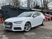 Used Audi A4 S-Line 2017 White Estate