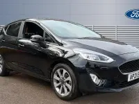 Used Ford Fiesta Trend 95 HP (69 kW) 2021 Black Hatchback