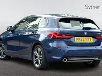 Used BMW 118 Sport Line 134 HP (98 kW) 2022 Blue Hatchback