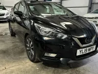 Used Nissan Micra Acenta 70 HP (51 kW) 2019 Black Hatchback