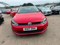 Used VW Golf VII GT 2017 Red Hatchback