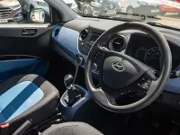 Used Hyundai i10 SE 87 HP (63 kW) 2015 Blue Hatchback