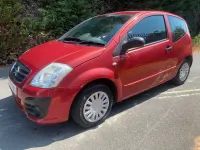 Used Citroën C2 VTR Sport 60 HP (44 kW) 2009 Red Hatchback