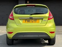 Used Ford Fiesta Zetec 96 HP (70 kW) 2011 Green Hatchback