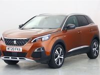 used Peugeot 3008 1.2 PURETECH S/S GT LINE 5d 129 BHP