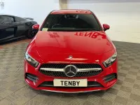Used Mercedes A200 AMG Line Premium 163 HP (119 kW) 2019 Red Hatchback