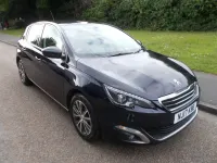 Used Peugeot 308 Allure 120 HP (88 kW) 2017 Blue Hatchback