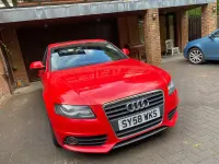 Used Audi A4 S-Line 160 HP (117 kW) 2008 Red Sedan