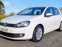 Used VW Golf VII Match 122 HP (89 kW) 2012 White Hatchback