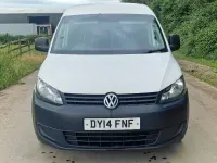 Used VW Caddy Startline 102 HP (75 kW) 2014 White MPV
