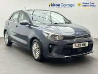 Used Kia Rio 83 HP (61 kW) 2019 Blue Hatchback