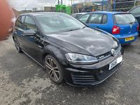 Used VW Golf VII GTD 2015 Black Hatchback
