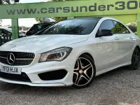 Used Mercedes CLA220 AMG 177 HP (130 kW) 2013 White Coupe