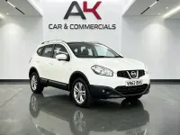 Used Nissan Qashqai +2 N-TEC 110 HP (80 kW) 2012 White SUV
