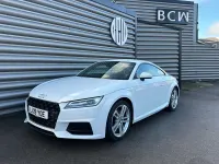 Begagnad Audi TT Sport 245 HK (180 kW) 2019 Vit Sportkupé