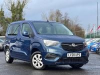 Used Vauxhall Combo 2020 Blue MPV