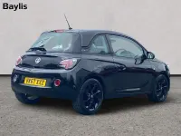 Used Vauxhall Adam S 69 HP (50 kW) 2017 Black Hatchback