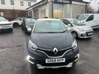 Used Renault Captur GT-Line 89 HP (65 kW) 2018 Blue/cream SUV