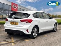 Used Ford Focus Titanium 123 HP (90 kW) 2020 White Hatchback