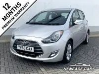 Used Hyundai ix20 SE 115 HP (84 kW) 2015 Silver Hatchback