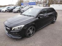 Used Mercedes CLA200 Shooting Brake AMG line 136 HP (100 kW) 2017 Black Estate