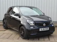 Used Smart ForFour Edition Black 71 HP (52 kW) 2016 Black Hatchback
