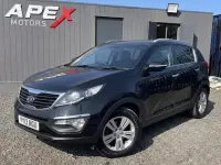 Used Kia Sportage 115 HP (84 kW) 2013 Black SUV